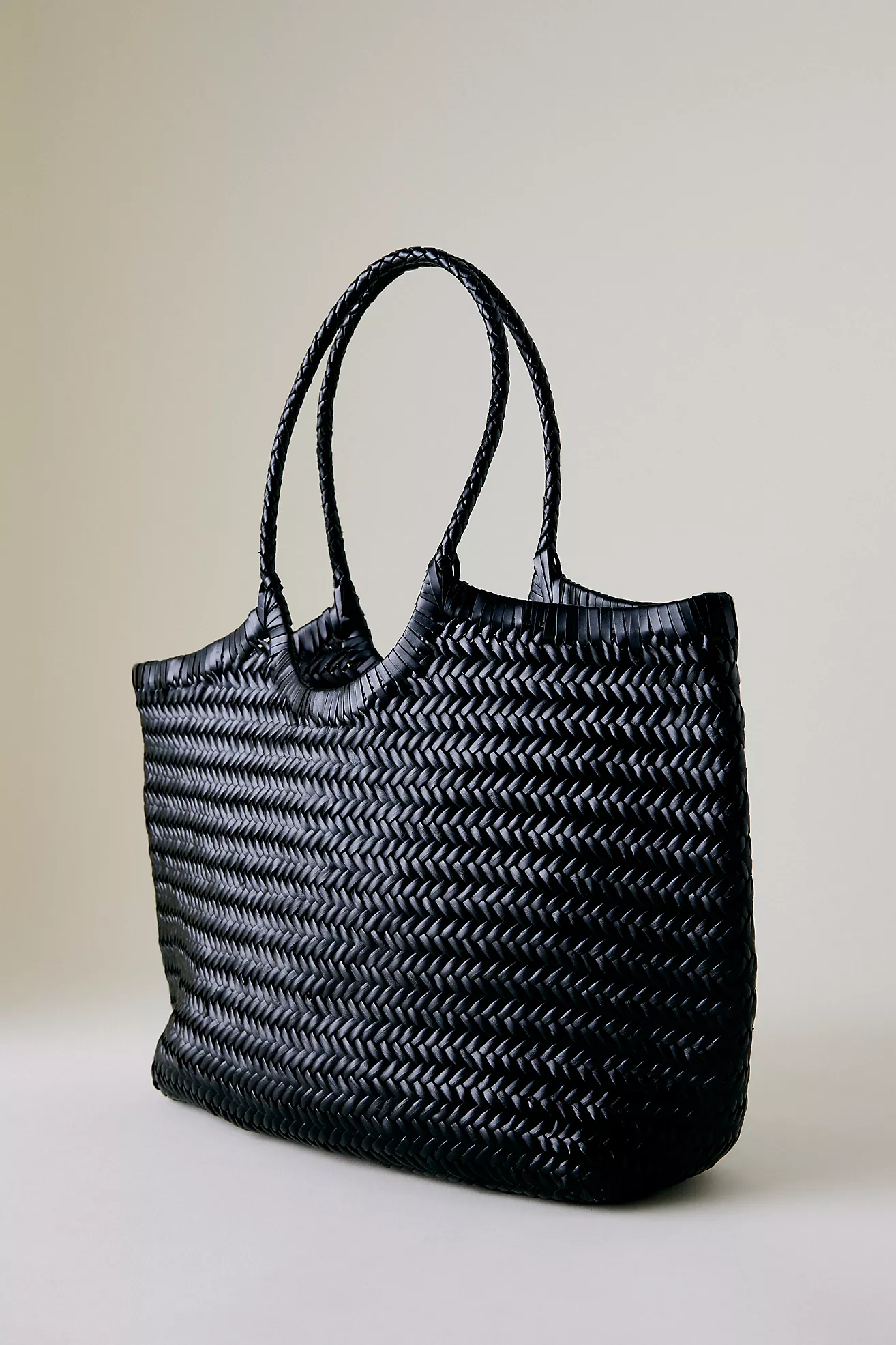 Nola Woven Leather Bag