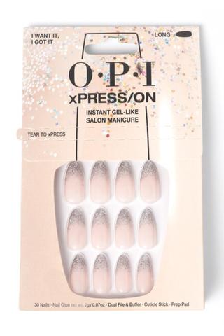 OPI XPress/On Nail Art Press Ons in I Want It, I Got It 