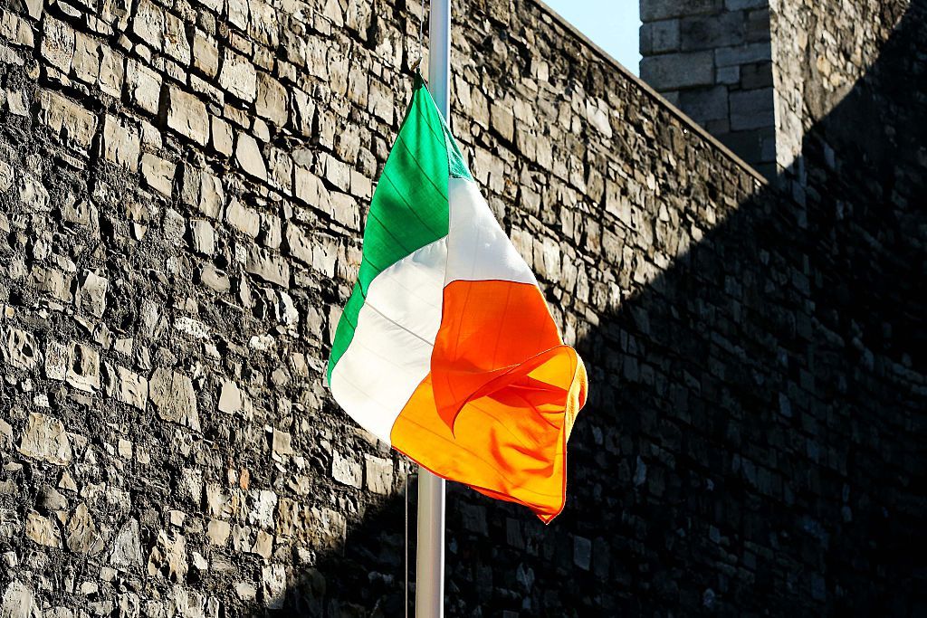 The Irish flag