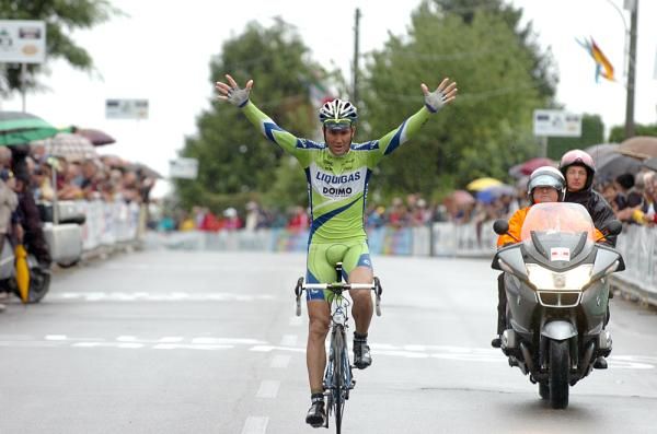 A rare one-day race victory for Giro winner Ivan Basso