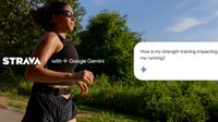 Strava subscribers can connect their accounts with Gemini to receive personalize idnsights using their workout data.
