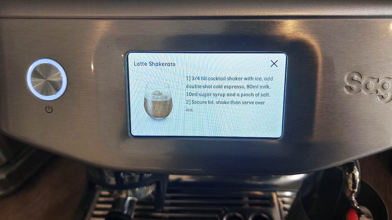 Sage Barista Touch Impress with Cold Extraction