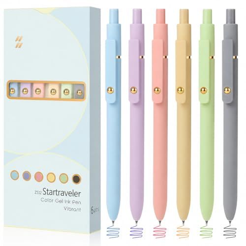 Colored Pens, 6 Pack