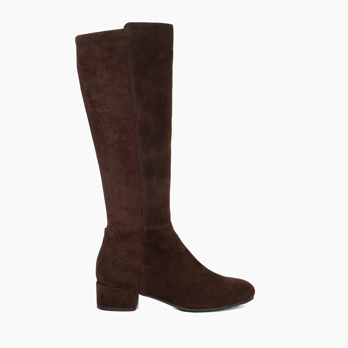 Dune London Tayla Brown Knee High Boots