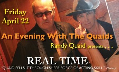 Randy and Evi Quaid will give audiences a look at life through their eyes with the documentary "Star Whackers."