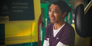 Adele James plays Tina Mollett in Casualty