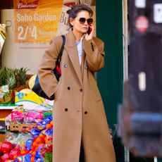 Katie Holmes frankie shop coat