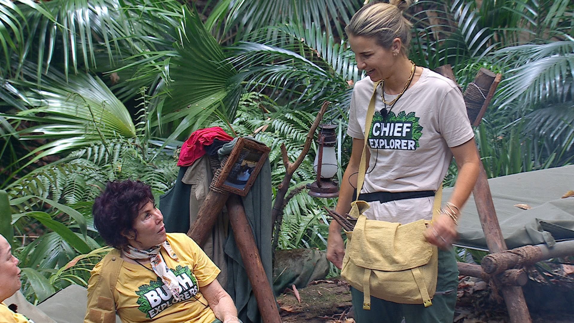 Ruby Wax and Vogue Williams in I&#039;m A Celebrity