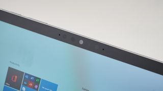 Microsoft Surface Go 2's camera and screen bezels