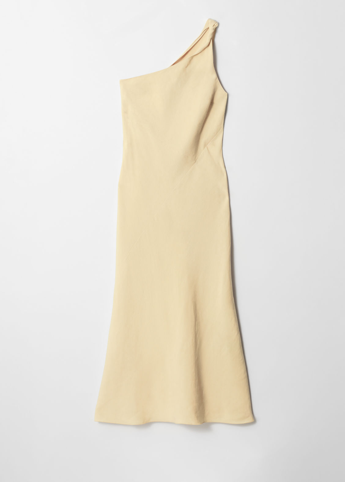 One-Shoulder Midi Dress