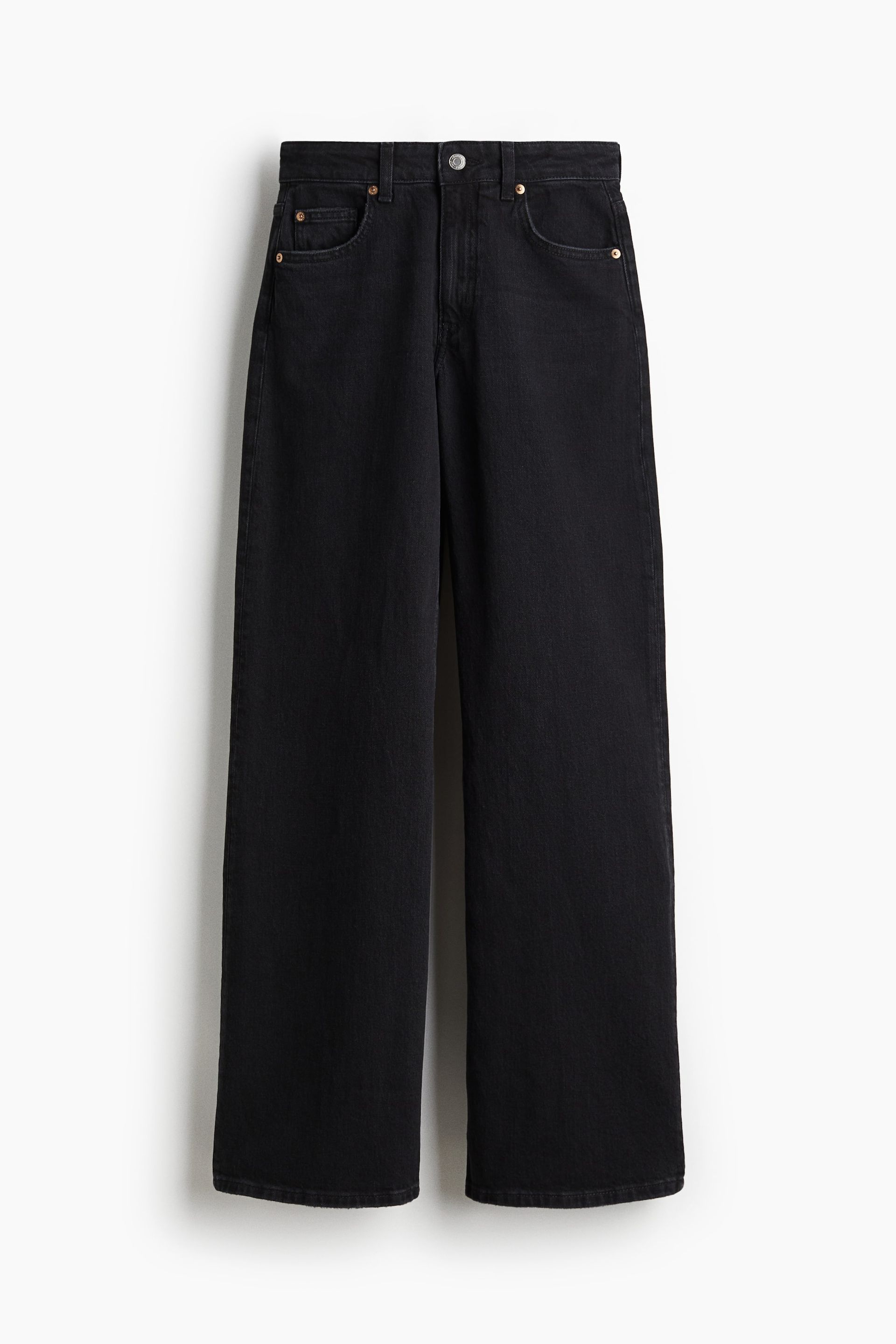 Harper High Rise Wide Leg Jeans - Denim Blue