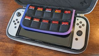 Tomtoc Fancy Case for Nintendo Switch cartridge slots