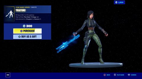 Star Wars Cosmetics Fortnite Here S Every Fortnite Star Wars Skin And Cosmetic You Can Get In The New Rise Of Skywalker Crossover Gamesradar