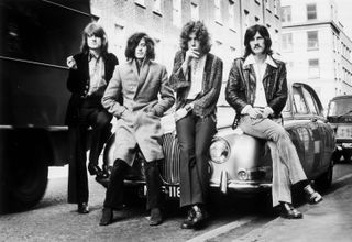 Zeppelin's first photo session for WEA in December 1968
