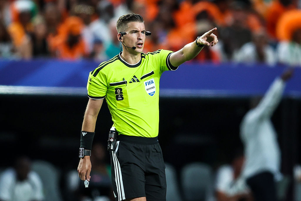 French referee Cyril Letexier at the 2026 World Cup