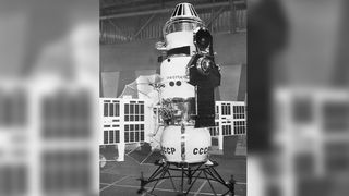 The Venera 4 Venus spacecraft.