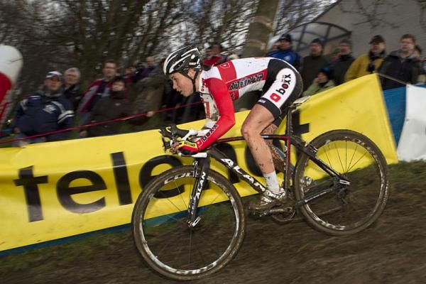 Sanne Cant in action on her way to victory