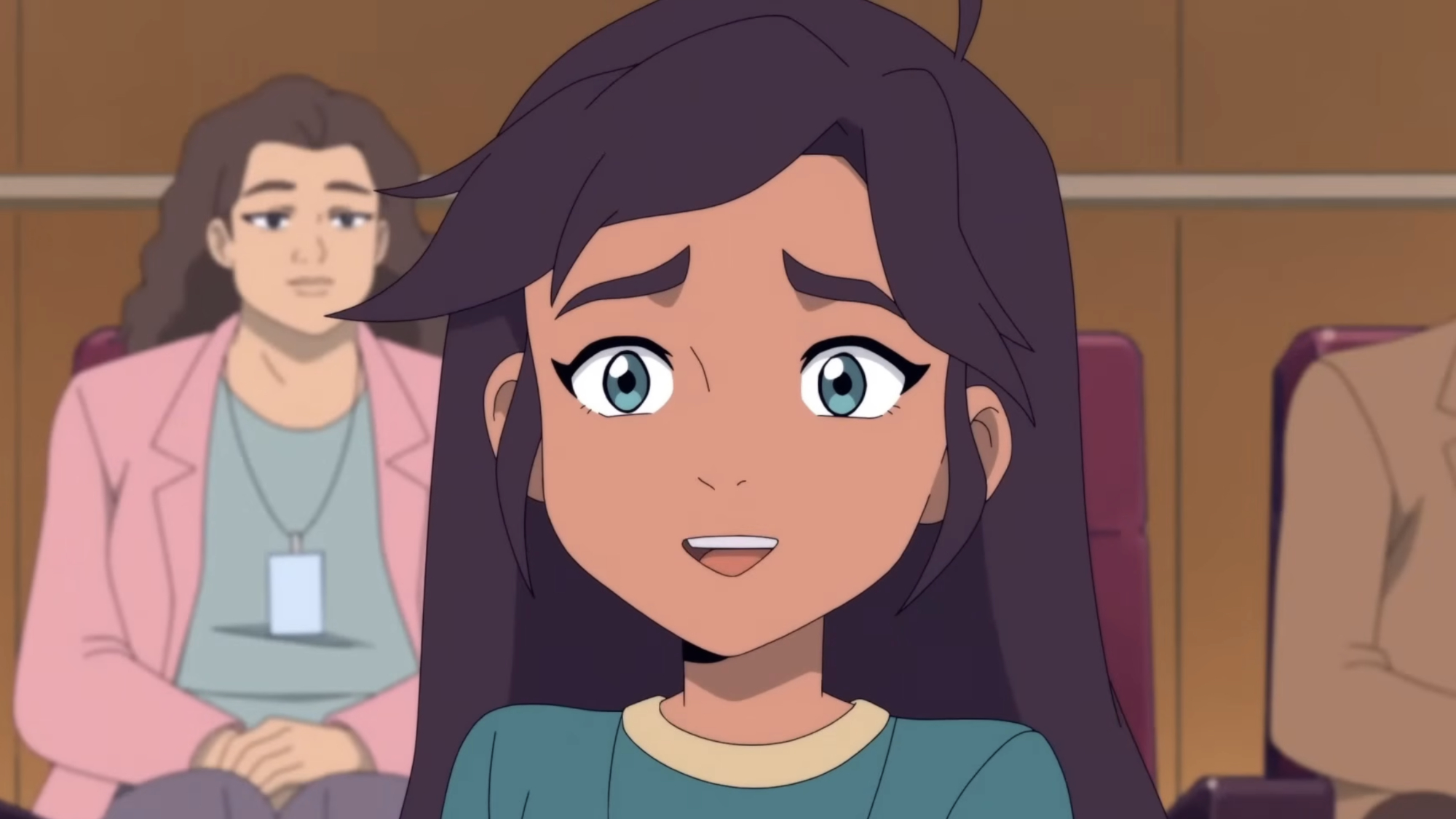 Jessica Cruz speaks to Supergirl on My Adventures with Superman.