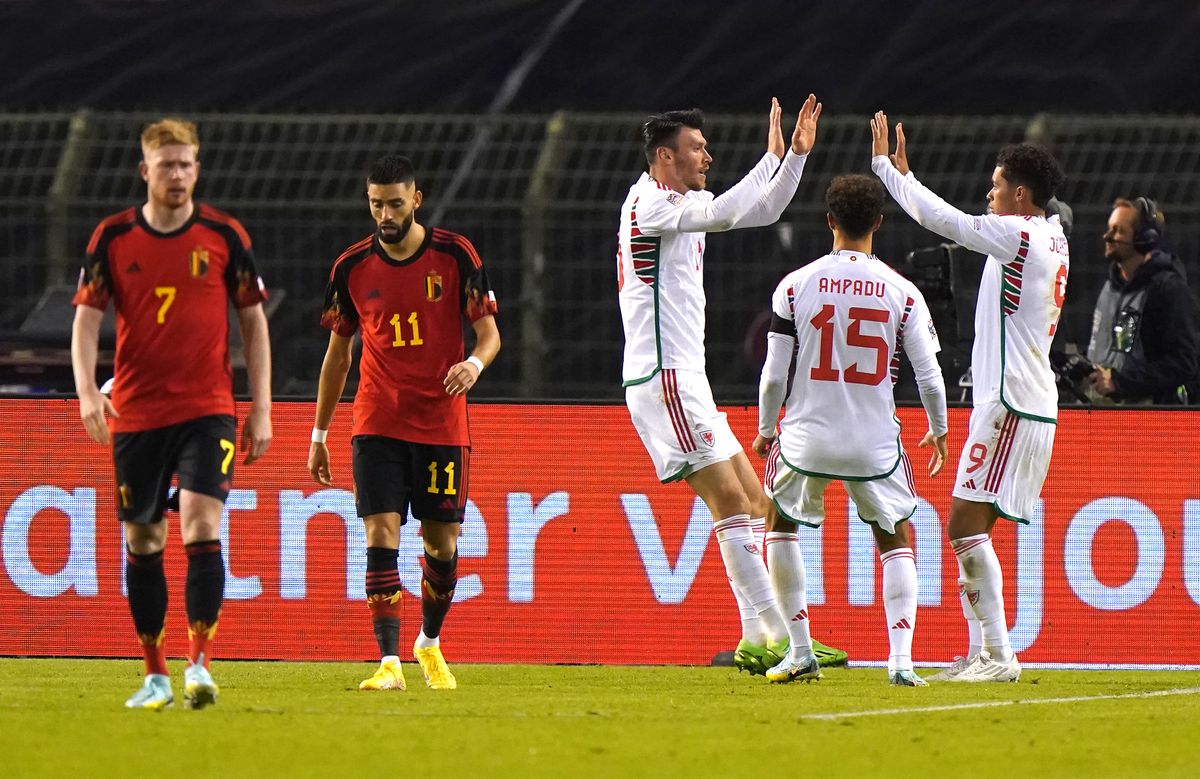 Wales Lose To Belgium In Nations League Despite Encouraging Display In ...