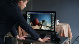 capture one 22 software used on a laptop