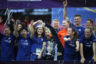 Emma Hayes has been at the Chelsea helm since 2012