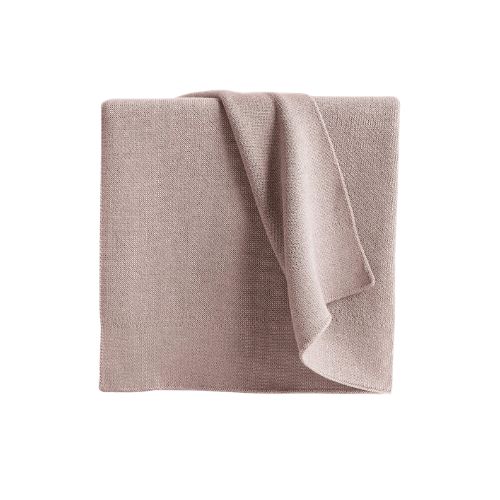 Crate &amp;amp; Barrel, Calda Chantilly 70"x55" Moody Mauve Throw Blanket