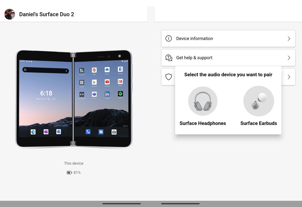 Surface App Android 2022