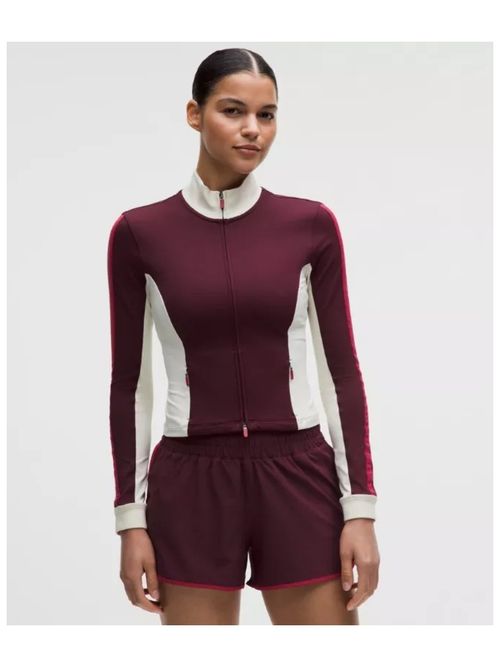 Striped Slim-Fit Track Jacket