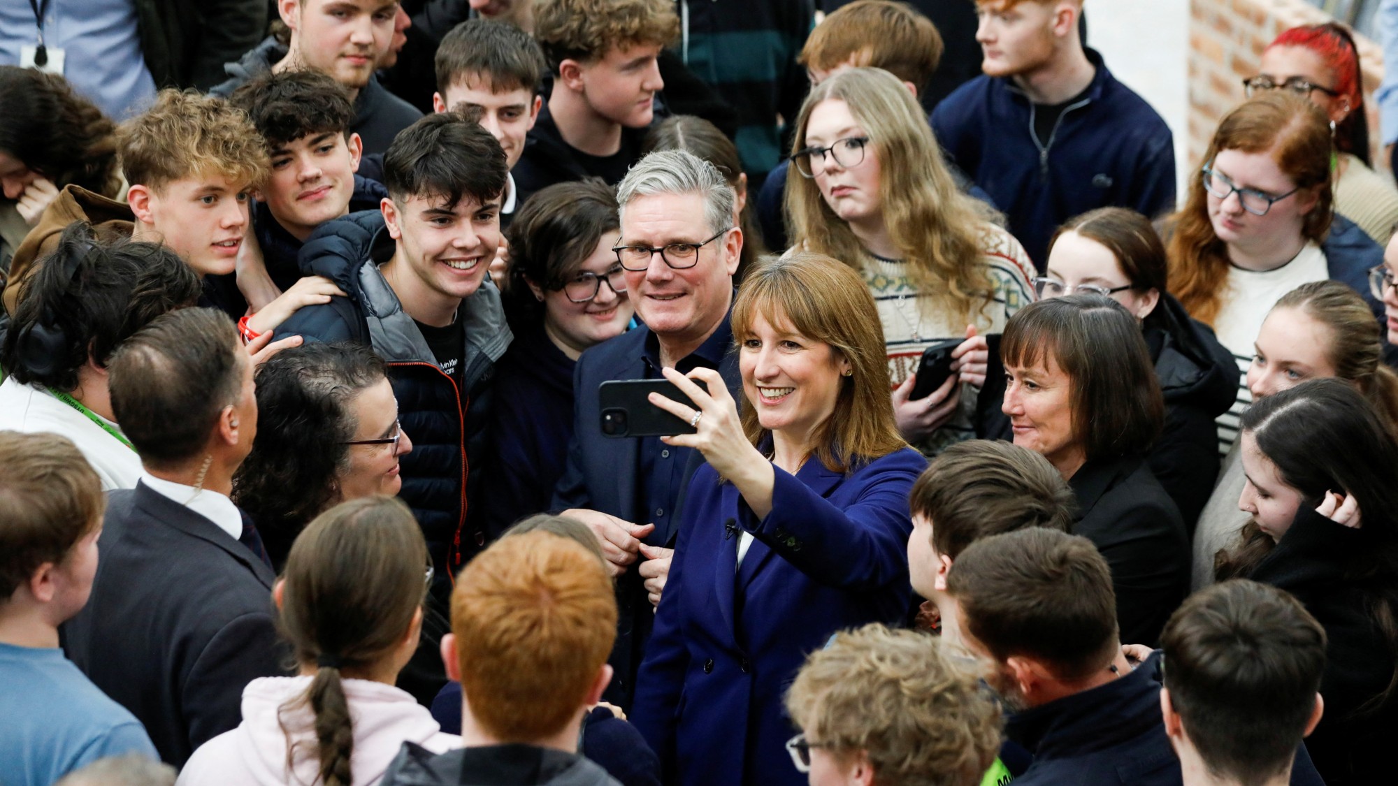 Keir Starmer, Rachel Reeves and young people