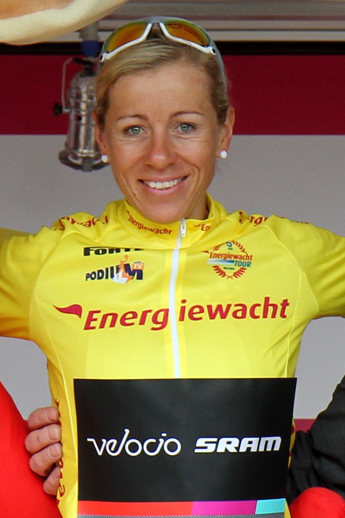 Trixi Worrack led after the TTT