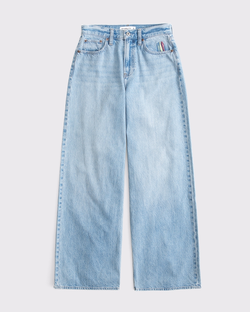 Curve Love High Rise Wide Leg Jean