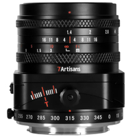 7Artisans 50mm f/1.4 tilt-shift lens