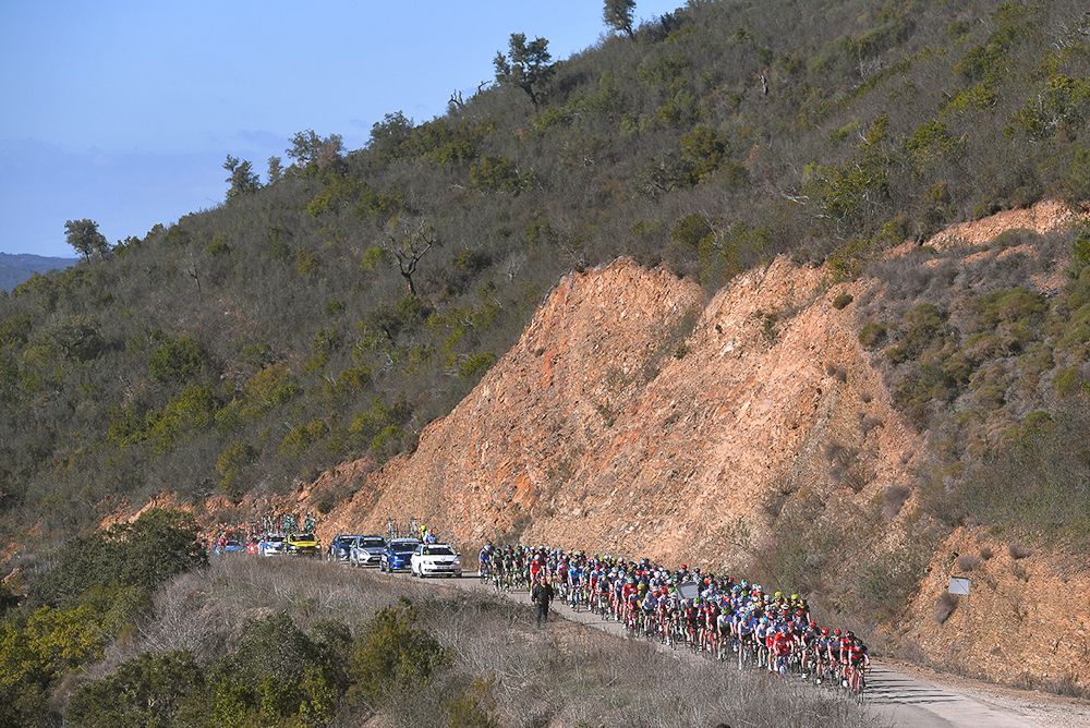 Scenery along the route of stage 2 at Volta ao Algarve
