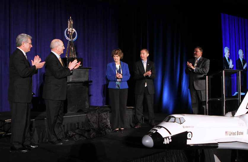 Space Foundation board members at the 27th National Space Symposium in 2011.