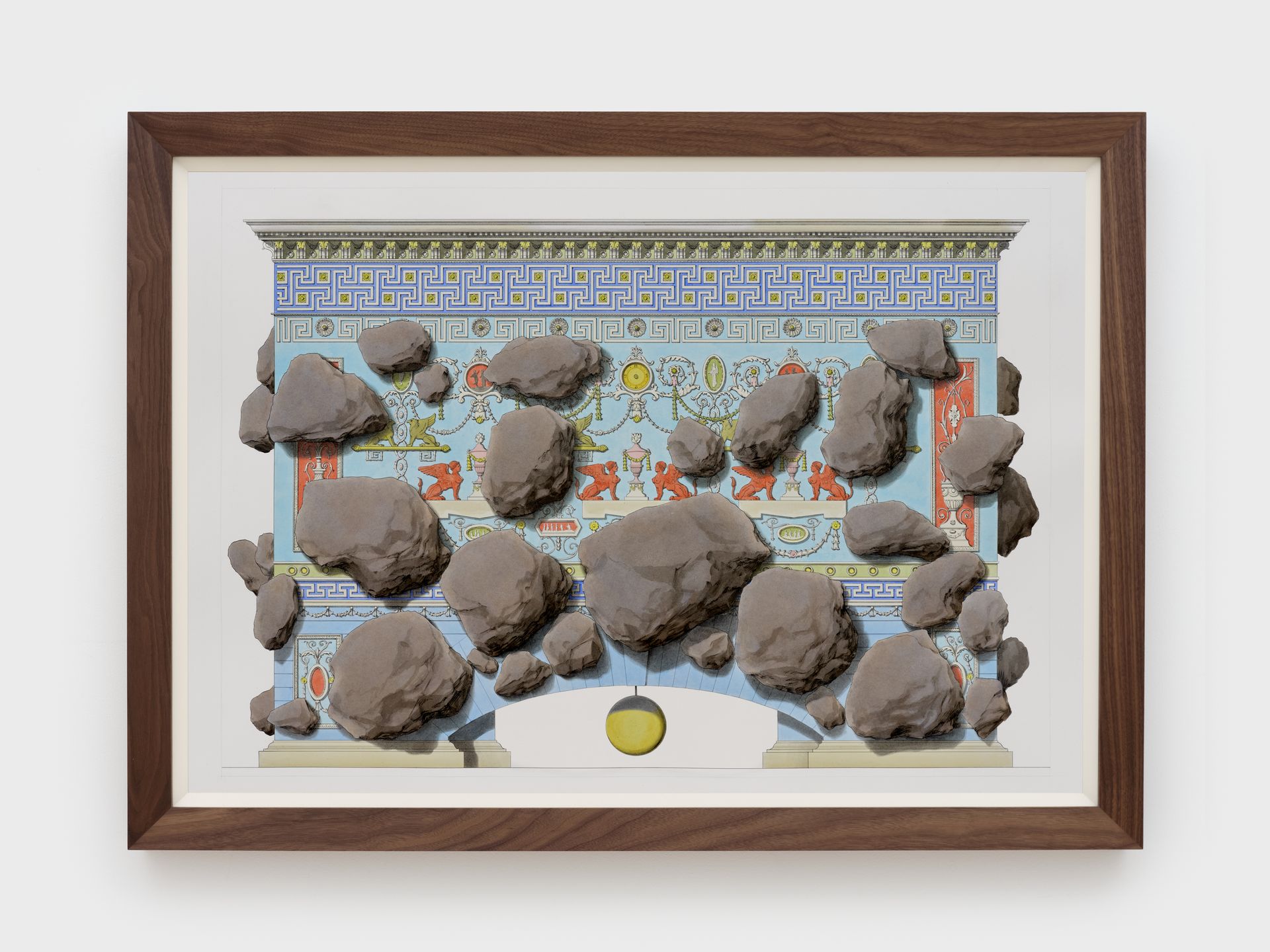 clock drawings by pablo bronstein