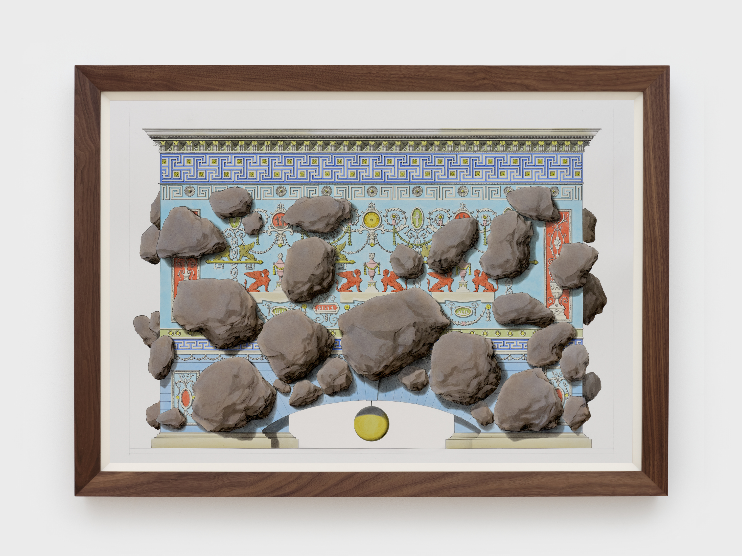 clock drawings by pablo bronstein