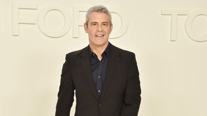 Andy Cohen attends the Tom Ford AW/20 Fashion Show at Milk Studios on February 07, 2020 in Los Angeles, California.