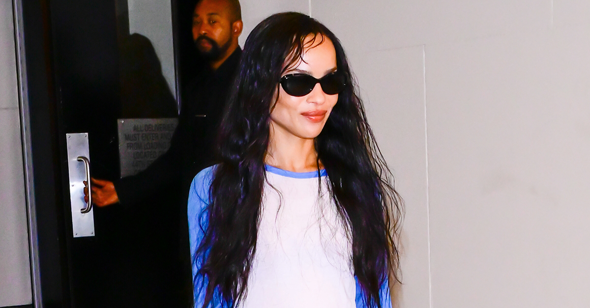 Zoë Kravitz Wore the T-Shirt Trend That’s Back From the Dead Zoë Kravitz Wore the T-Shirt Trend That’s Back From the Dead