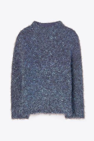 Tory Burch Tinsel Mockneck Sweater