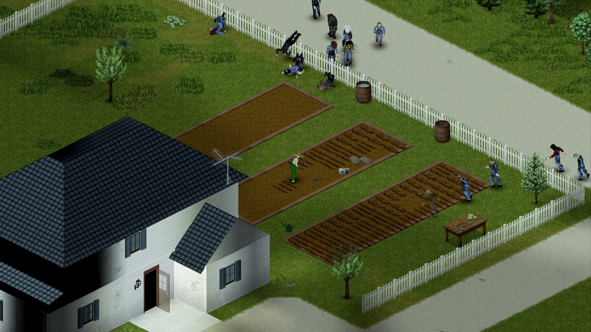 Project Zomboid - New Menu image - Indie DB