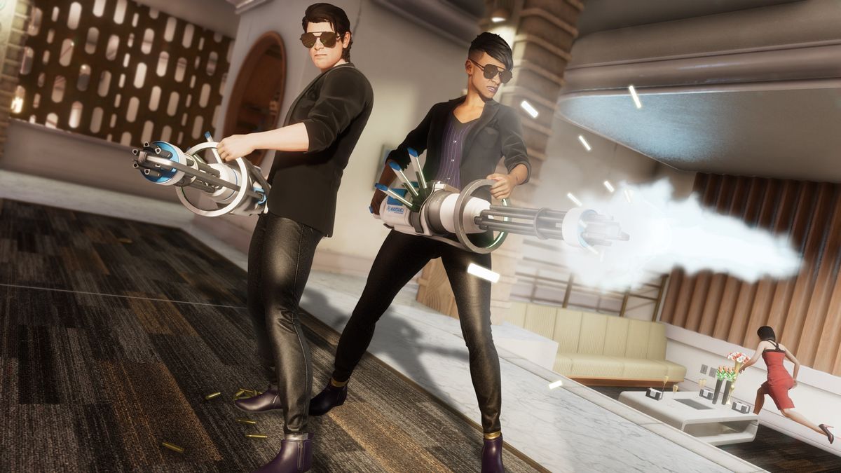 Image of Saints Row (2022): The Heist and the Hazardous DLC.