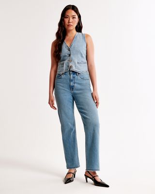 Curve Love High Rise Vintage Straight Jean