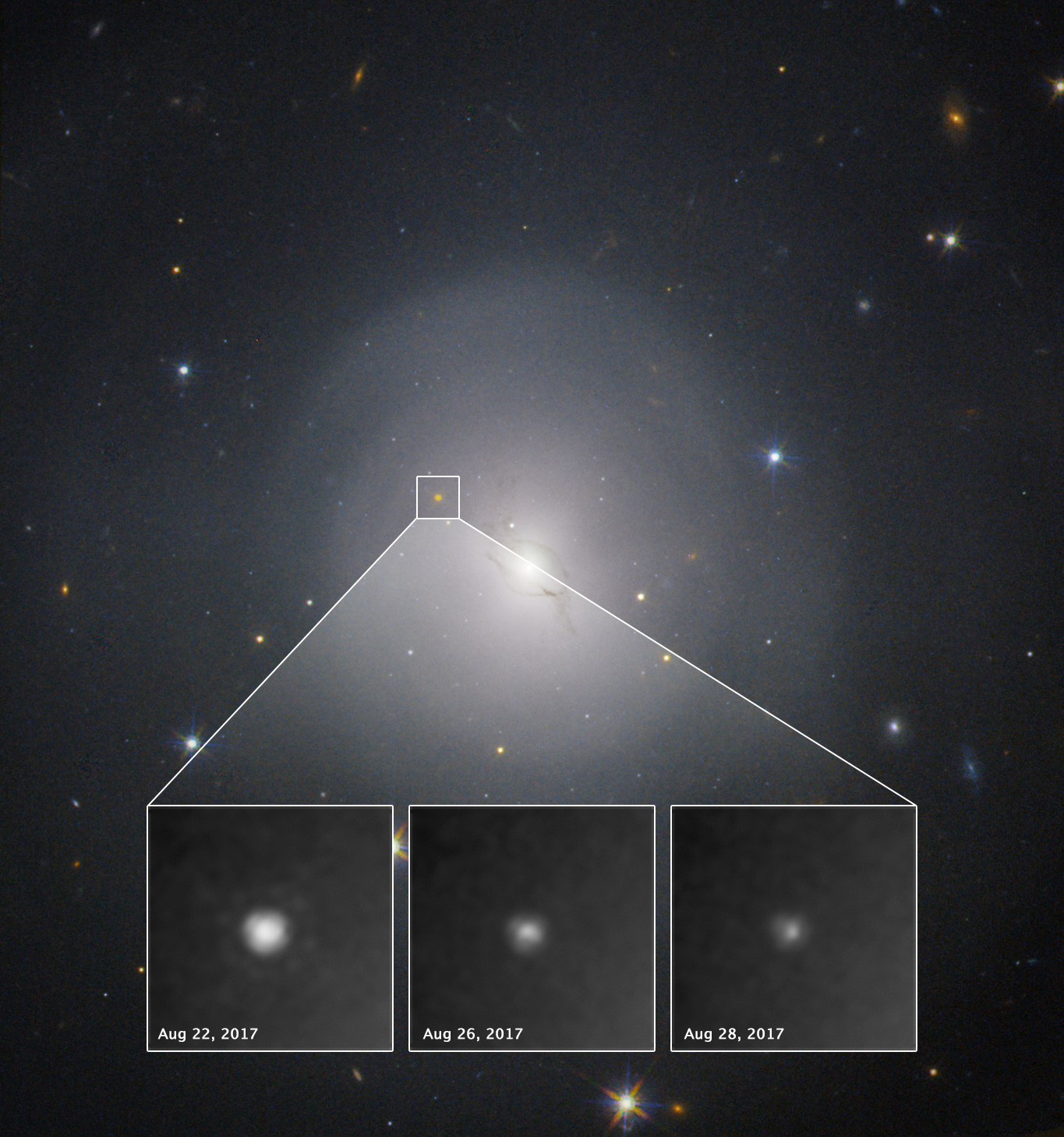 In Images: The Amazing Discovery Of A Neutron-Star Crash, Gravitational ...