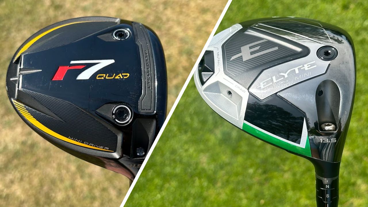 TaylorMade R7 Quad Mini Driver vs Callaway Elyte Mini Driver