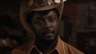 Will.i.am in a cowboy hat in X-Men Origins: Wolverine