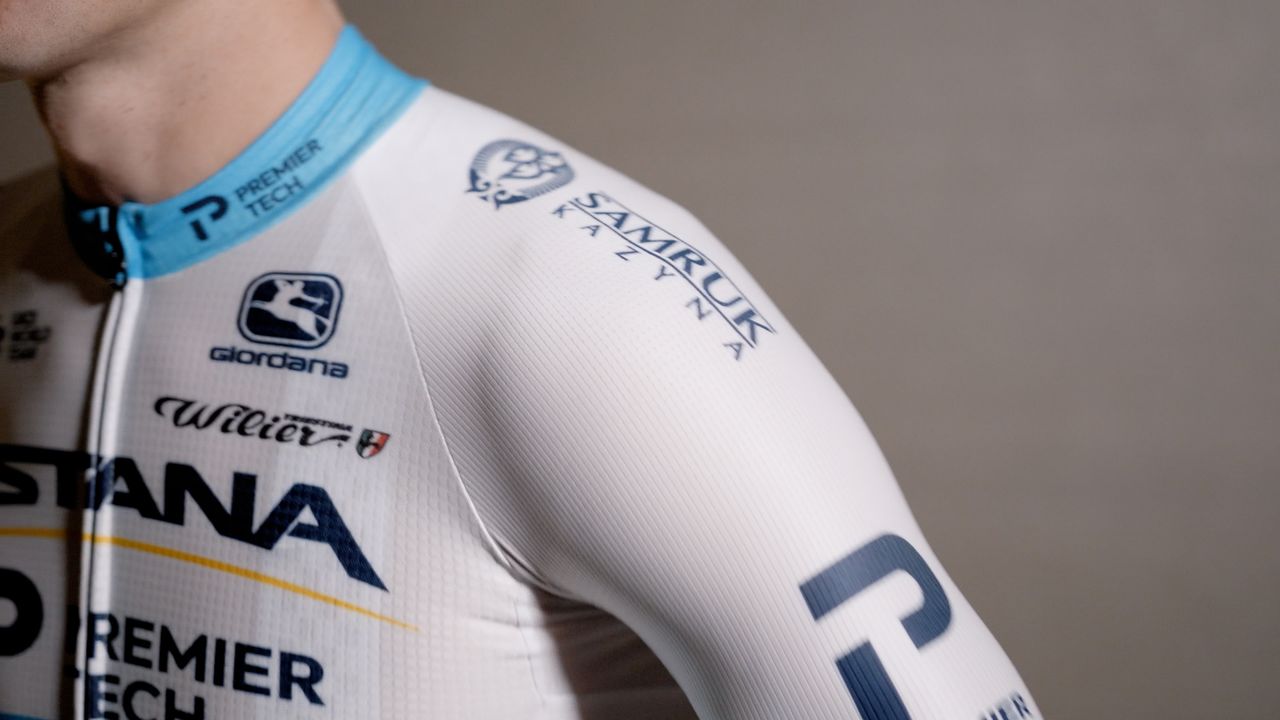 The 2021 Astana-Premier Tech kit