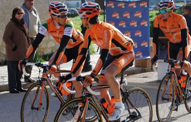 Urtasun, Nieve, Lobato at the start