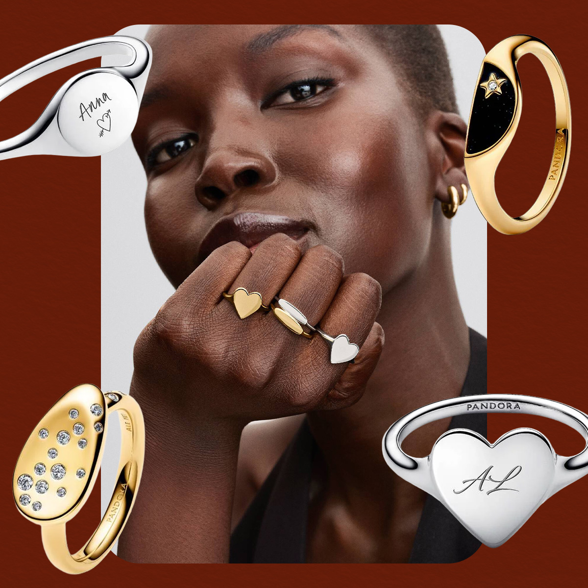 Pandora Signet Rings