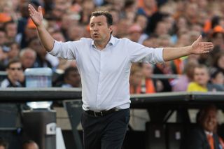 Belgium coach Marc Wilmots pictured during the 2014 World Cup quarter-final against Argentina.