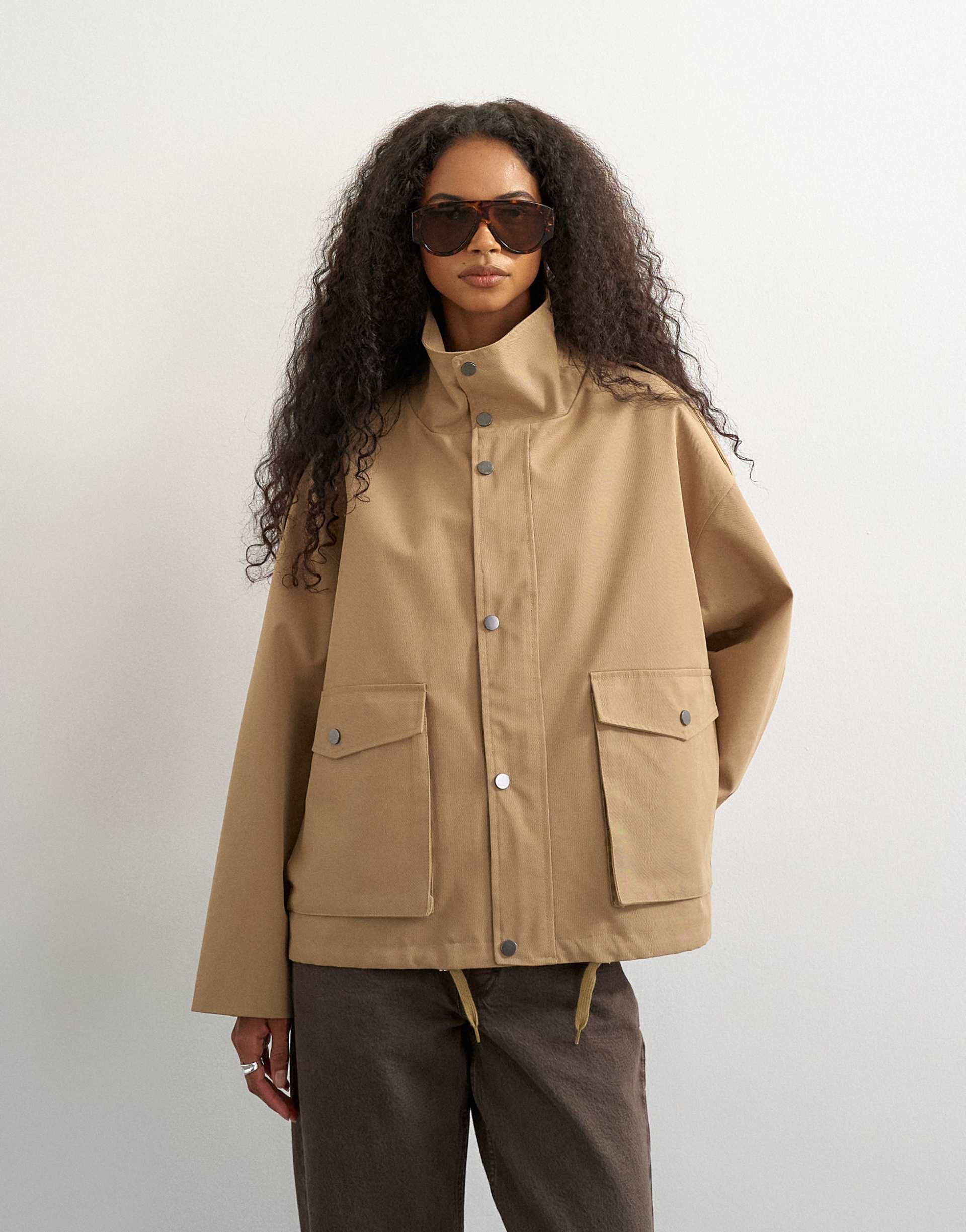 Topshop, Bubble Hem Trench